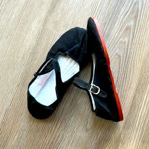 Black cloth maryjanes